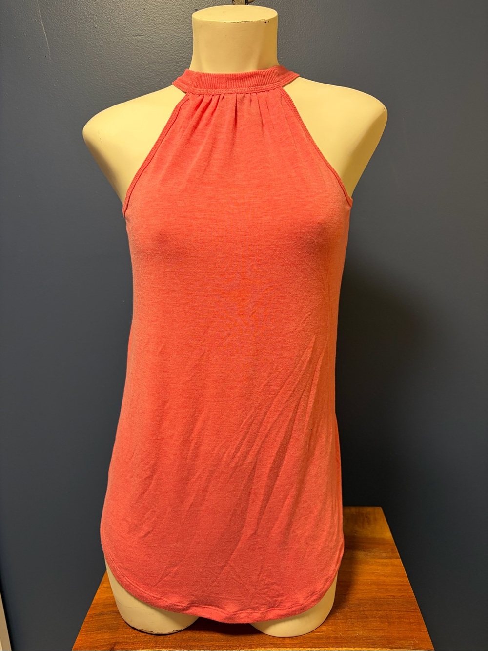 Yogalicious Coral Halter-Style Tank Top